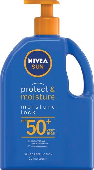 Nivea+Sun+Protect+%26amp%3B+Moisturise+Lotion+SPF50%2B+1L%26Omega%3B