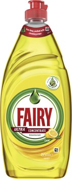 Fairy-Dishwashing-Lemon-Liquid-495mL on sale