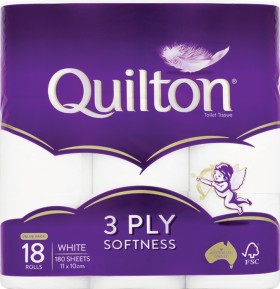 Quilton-Toilet-Paper-18-Pack on sale