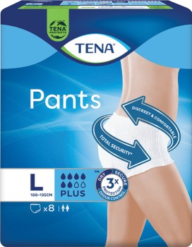 Tena+Pants+Plus+Large+8+Pack