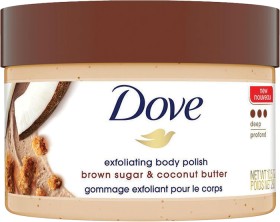 Dove+Exfoliating+Body+Polish+Brown+Sugar+%26amp%3B+Coconut+Butter+298g