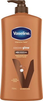 Vaseline-Cocoa-Butter-Glow-Lotion-750mL on sale