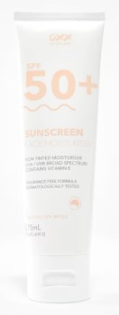 OXX-Skincare-SPF-50-Face-Moisturiser-and-Sunscreen-75ml-Vitamin-E on sale