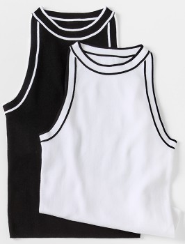 Sleeveless-True-Knit-Cutaway-Top on sale