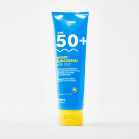 OXX+Skincare+SPF+50%2B+Sport+Sunscreen+100ml+-+Zinc+and+Aloe+Vera