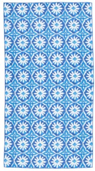 Sand-Free-Beach-Towel-Mosaic-Blue on sale