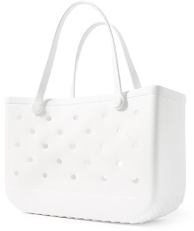 EVA+Beach+Tote+-+White