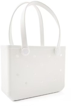 Mini+EVA+Tote+Bag+-+White