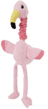 Pet-Toy-Plush-Flamingo-with-Bungee on sale