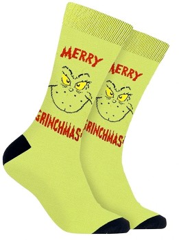 The+Grinch+Socks+-+Green