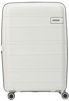 American+Tourister+Light+Max+Spinner+69cm+Expandable+in+Off-White