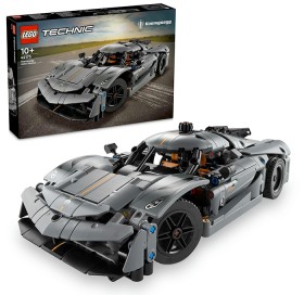 LEGO+Technic+Koenigsegg+Jesko+Absolut+Gray+Hypercar+42173