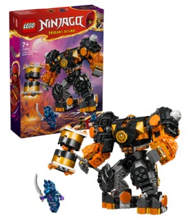 LEGO+Ninjago+Dragons+Rising+Cole%26rsquo%3Bs+Elemental+Earth+Mech+71806