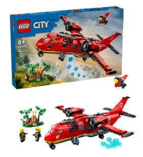 LEGO+City+Fire+Rescue+Plane+60413