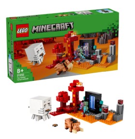 LEGO+Minecraft+the+Nether+Portal+Ambush+21255