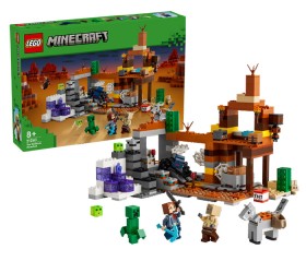 LEGO+Minecraft+the+Badlands+Mineshaft+21263