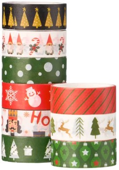 Born+Christmas+Washi+Tape+9+Pack