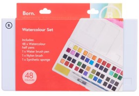 Born+Watercolour+Set+48+Pack