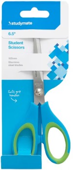 Studymate+Soft+Grip+Student+Scissors+6.5%26rdquo%3B%2F165mm