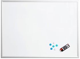 JBurrows-Magnetic-Aluminium-Frame-Whiteboard-1200-x-900mm on sale