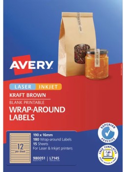 Avery+Wrap-Around+Kraft+Brown+Labels