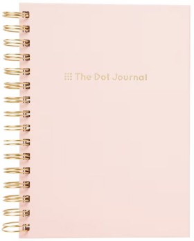 Otto+A5+The+Dot+Journal+Spiral+240+Page+Peach