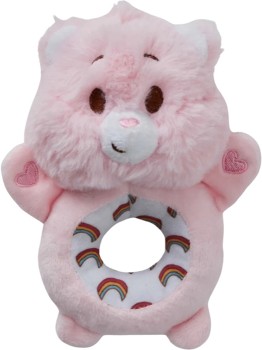 Care+Bears+Resoftables+Baby+Ring+Rattle+-+Cheer+Bear