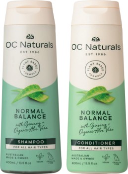 OC+Naturals+Shampoo+or+Conditioner+400mL+Selected+Varieties