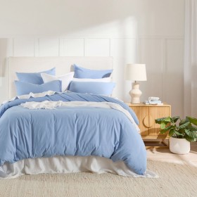 Australian+Cotton+Blue+Quilt+Cover+Set+by+Habitat