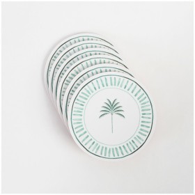 Del-Sol-Green-Cork-Coaster-6-Pack-by-MUSE on sale