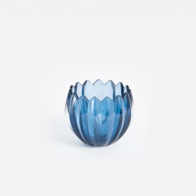 Flora+Glass+Candle+Holder+by+Habitat