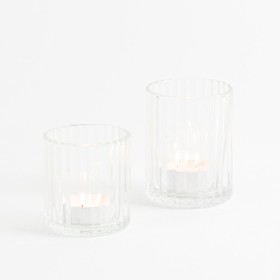 Luna-Candle-Holders-on-Tray-by-Habitat on sale