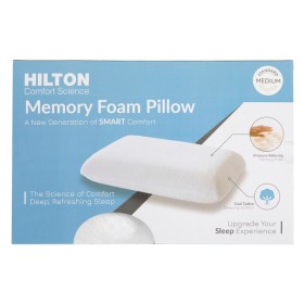 Comfort+Science+Standard+Medium+Memory+Foam+Pillow+by+Hilton