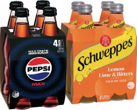 Pepsi+Max+or+Schweppes+Mixers+4x300mL+Selected+Varieties