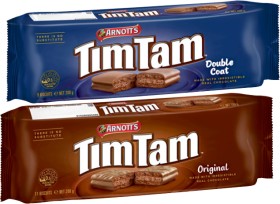 Arnott%26rsquo%3Bs+Chocolate+Tim+Tam+Biscuits+165-200g+Selected+Varieties