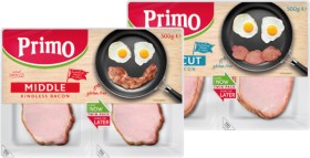 Primo+Short+Cut+or+Middle+Rindless+Bacon+Twin+Pack+500g