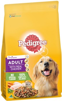 Pedigree+Dry+Dog+Food+2.5-3kg+Selected+Varieties