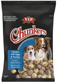 V.I.P.+Chunkers+Fresh+Dog+Food+1kg+Selected+Varieties+%28From+the+Meat+Dept%29