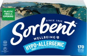 Sorbent+Facial+Tissue+170+Pack+Selected+Varieties