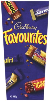 Cadbury-Favourites-520g on sale