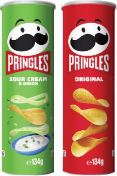 Pringles+Potato+Crisps+118g-134g