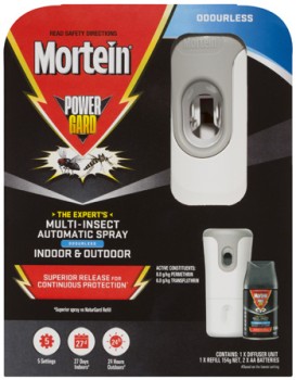 Mortein+PowerGard+Multi-Insect+Automatic+Spray+1+Pack