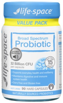 Life-Space+Broad+Spectrum+Probiotic+Capsules+90+Pack