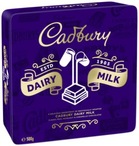 Cadbury+Dairy+Milk+Heritage+Tin+500g