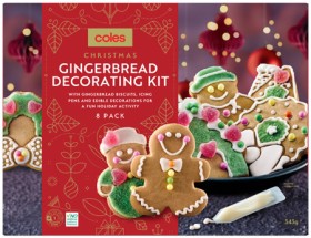 Coles+Christmas+Gingerbread+Decorating+Kit+8+Pack+343g