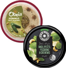 Obela+Dip+220g+or+Red+Rock+Deli+Dip+135g