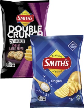 Smith%26%23039%3Bs+Crinkle+Cut+or+Double+Crunch+Potato+Chips+150g-170g