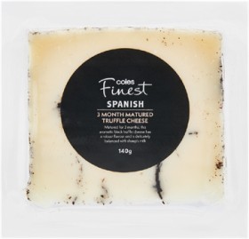 Coles+Finest+Spanish+Truffle+Cheese+140g