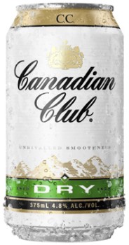 Canadian+Club+%26amp%3B+Dry+Cans+10x375mL