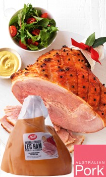 Australian-IGA-Half-Leg-Ham-Bone-In on sale